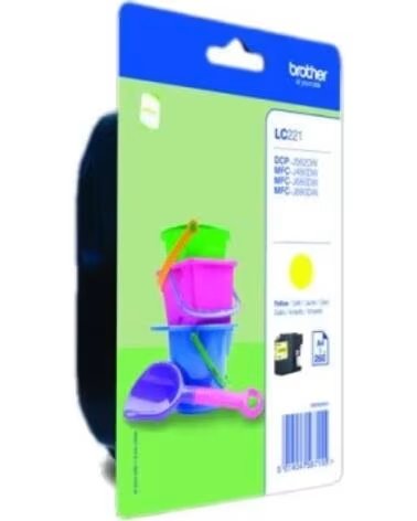 BROTHER LC-221 Cartucho de Tinta YELLOW