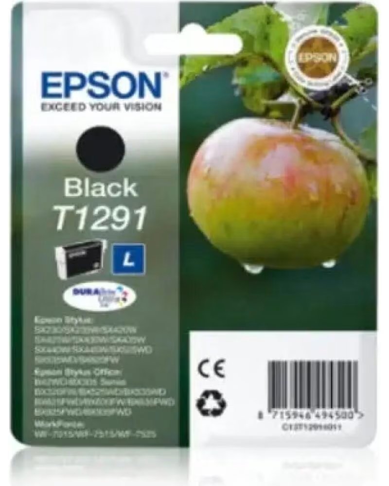 EPSON Cartucho de tinta T1291 11 2 ml pigmentada para BLACK