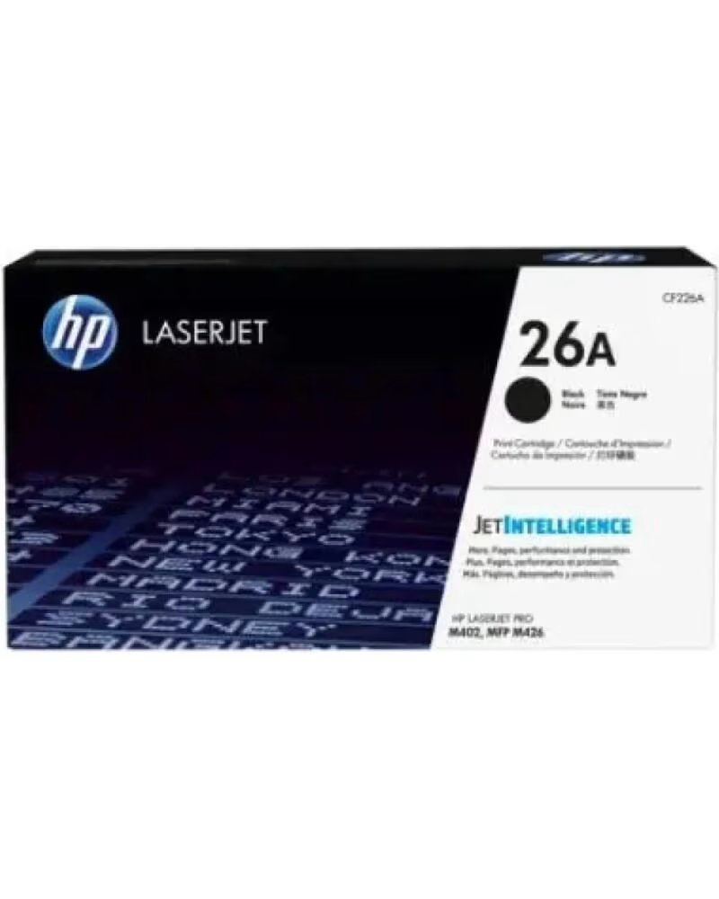 HP Toner cf226a negro nº26a laserjet pro m402d - m402dn - m426