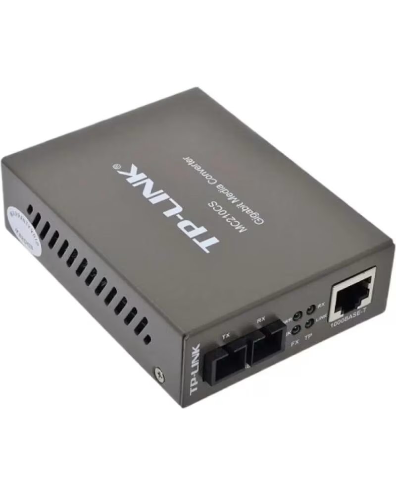 TP-LINK MC210CS Convertidor de Medios Monomodo Gigabit