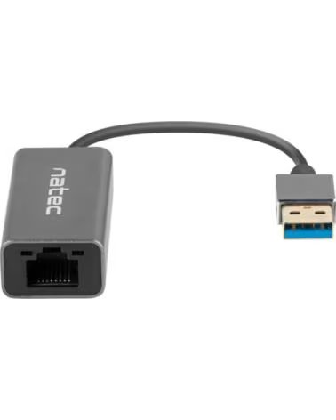 ADAPTADOR NATEC CRICKET USB 30 PARA ETHERNET RJ45 1GB
