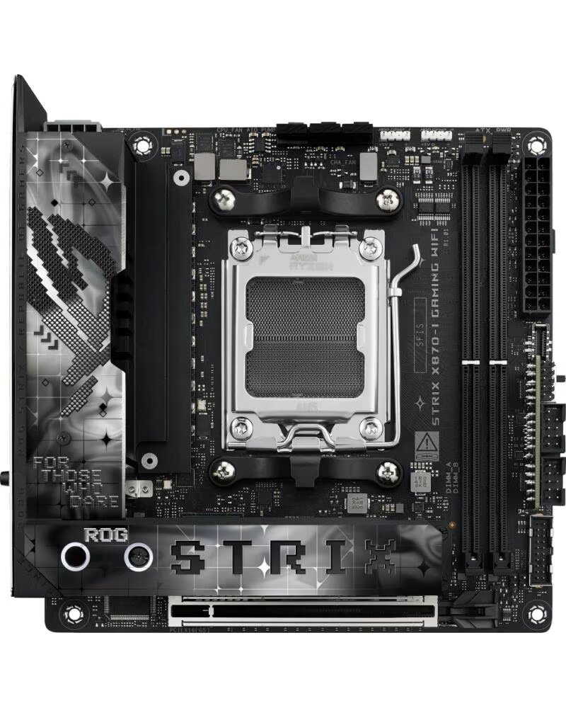 ASUS MAINBOARD ROG STRIX X870-I GAMING WIFI AM5 MINI ITX DDR5