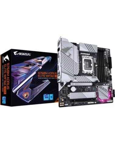 GIGABYTE PLACA BASE B760M A E WF6E GEN5 1 0 DDR5 1700 MATX 4XDDR5