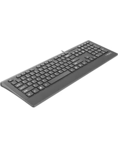 NATEC TECLADO BARRACUDA SLIM USB BLACK