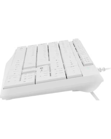 NATEC TECLADO NAUTILUS SLIM LAYOUT USB WHITE