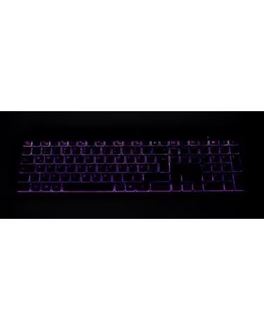 GEMBIRD COMBO TECLADO RATON BUSINESS SLIM RETROILUMINADO BLACK