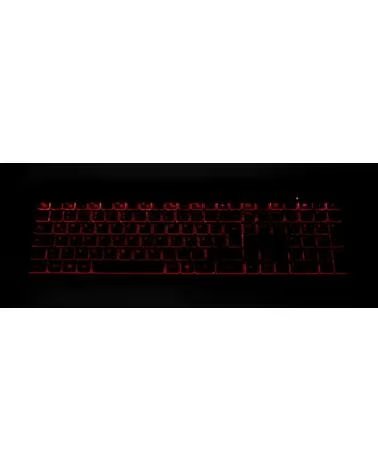 GEMBIRD COMBO TECLADO RATON BUSINESS SLIM RETROILUMINADO BLACK