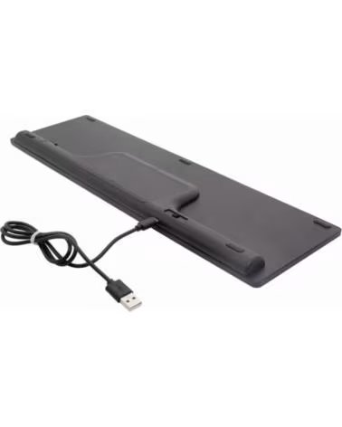 GEMBIRD COMBO TECLADO RATON BUSINESS SLIM RETROILUMINADO BLACK