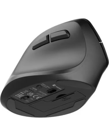 NATEC RATON CRAKE 2 VERTICAL ZURDO DUAL 2400 DPI BLUETOOTH BLACK