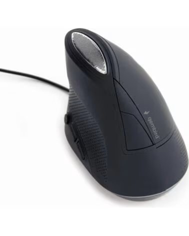 GEMBIRD RATON MUS-ERGO-03 OPTICAL ERGONOMICO SPACE USB GREY