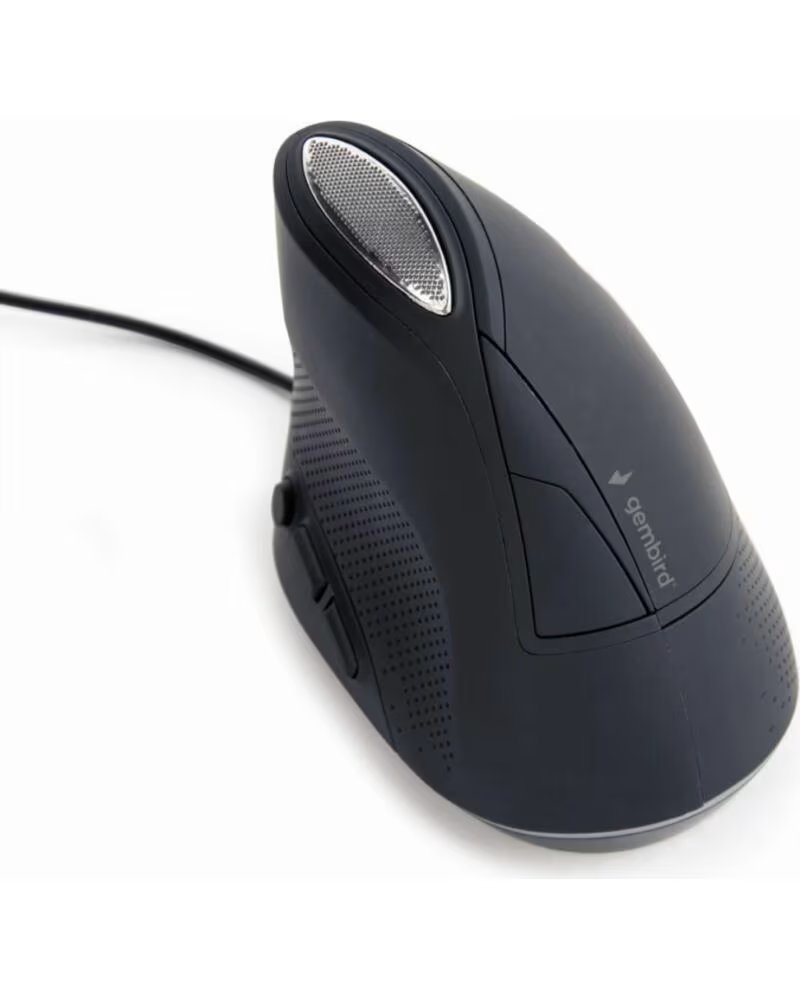 GEMBIRD RATON MUS-ERGO-03 OPTICAL ERGONOMICO SPACE USB GREY