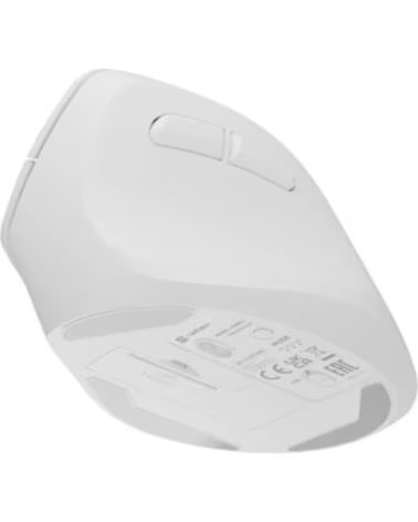 NATEC RATON CRAKE 2 VERTICAL DIESTRO DUAL 2400 DPI BLUETOOTH WHITE