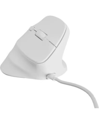 NATEC RATON CRAKE 2 PRO VERTICAL DIESTRO 12 800 DPI OPTICO WHITE