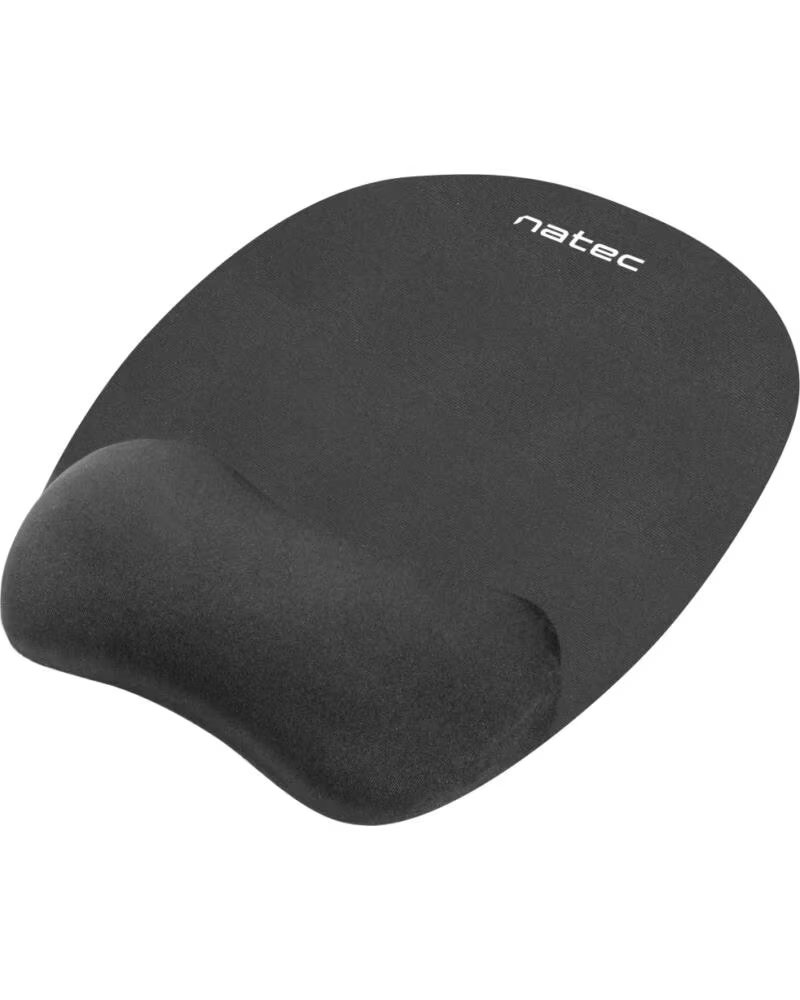 NATEC ALFOMBRILLA CHIPMUNK REPOSAMUNECAS 230X200 MM BLACK