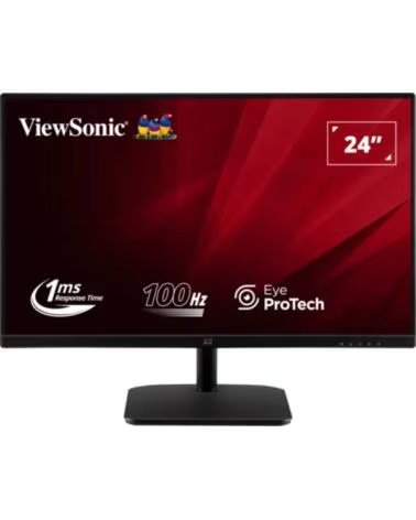 VIEWSONIC MONITOR 23 8 VA2432-MHD-3 FHD IPS LED VGA HDMI DP