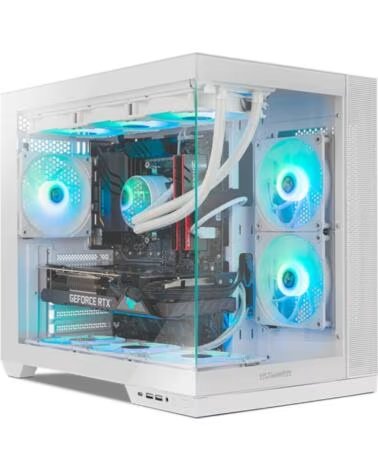 NOX CAJA HUMMER ASTRA NEO SEMITT ATX CRISTAL FRAMELESS WHITE
