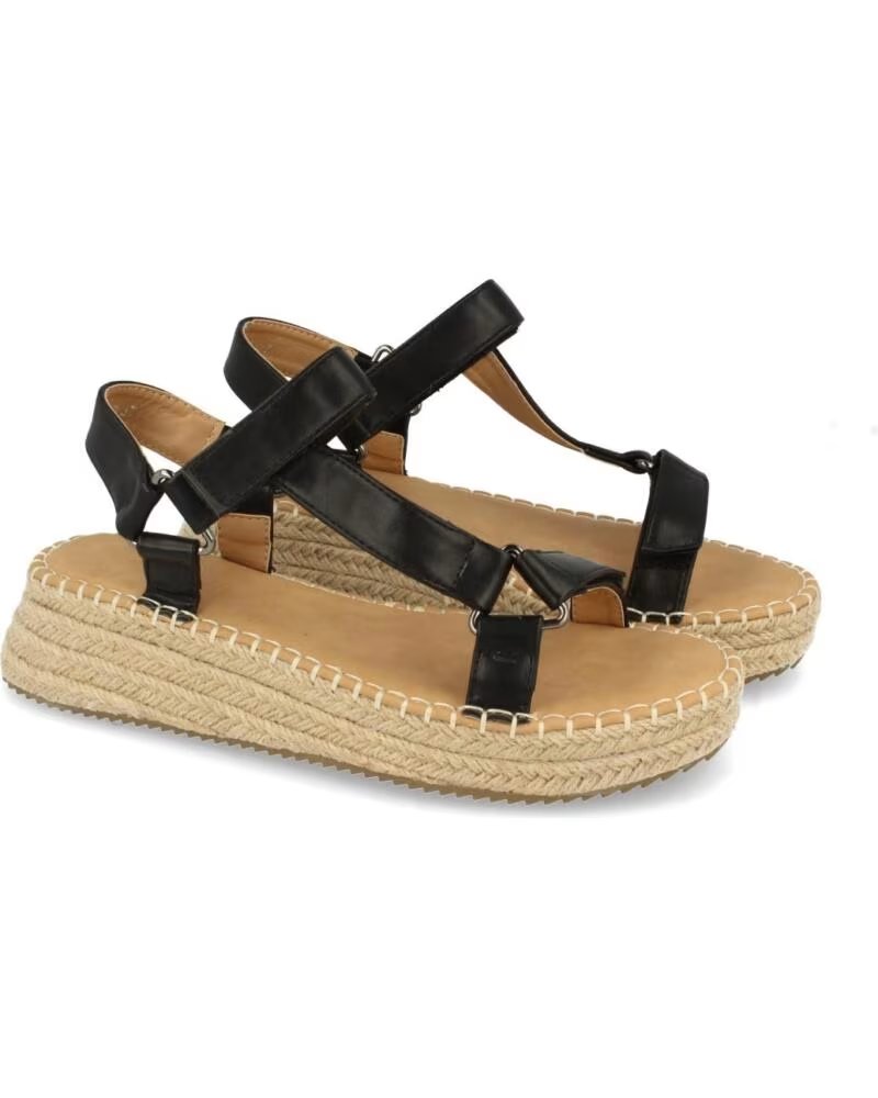 SPORT3PUNTO0 1EC-1103 SCHWARZE PLATEAU SANDALE VARIOS COLORES