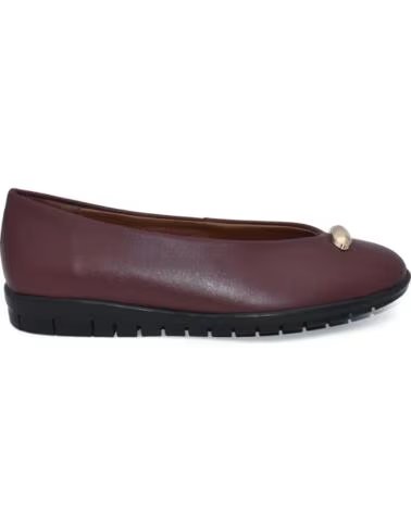 KATOSINES Bailarinas de piel para mujer Plantilla de gel Tallas 35 a 41 Modelo 1930 Cokketa AZUL
