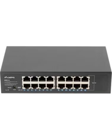LANBERG SWITCH 16 PUERTOS GIGABIT ETHERNET RACK 10-19