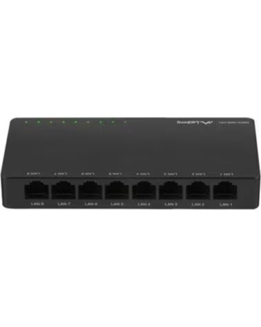 LANBERG SWITCH 8 PUERTOS GIGABIT RJ45 ETHERNET