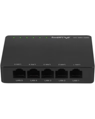 LANBERG SWITCH 5 PUERTOS GIGABIT RJ45 ETHERNET