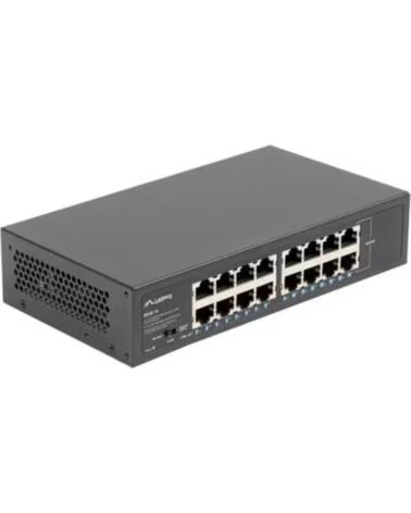 LANBERG SWITCH 16 PUERTOS GIGABIT ETHERNET RACK 10-19