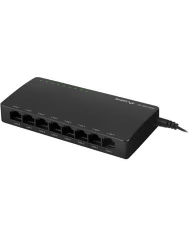 LANBERG SWITCH 8 PUERTOS GIGABIT RJ45 ETHERNET