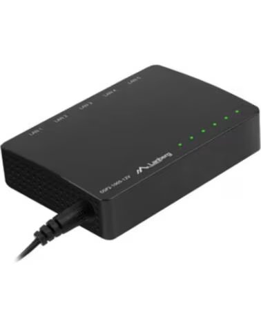LANBERG SWITCH 5 PUERTOS GIGABIT RJ45 ETHERNET