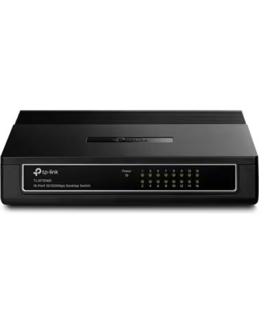 TP-LINK SWITCH TL-SF1016D 16 PORT 10-100
