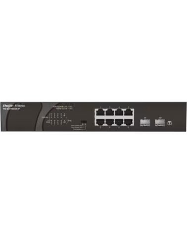RUIJIE NETWORKS SWITCH RUIJIE REYEE RG-ES110GDS-P GIGALAN 8p SFP 2p POE