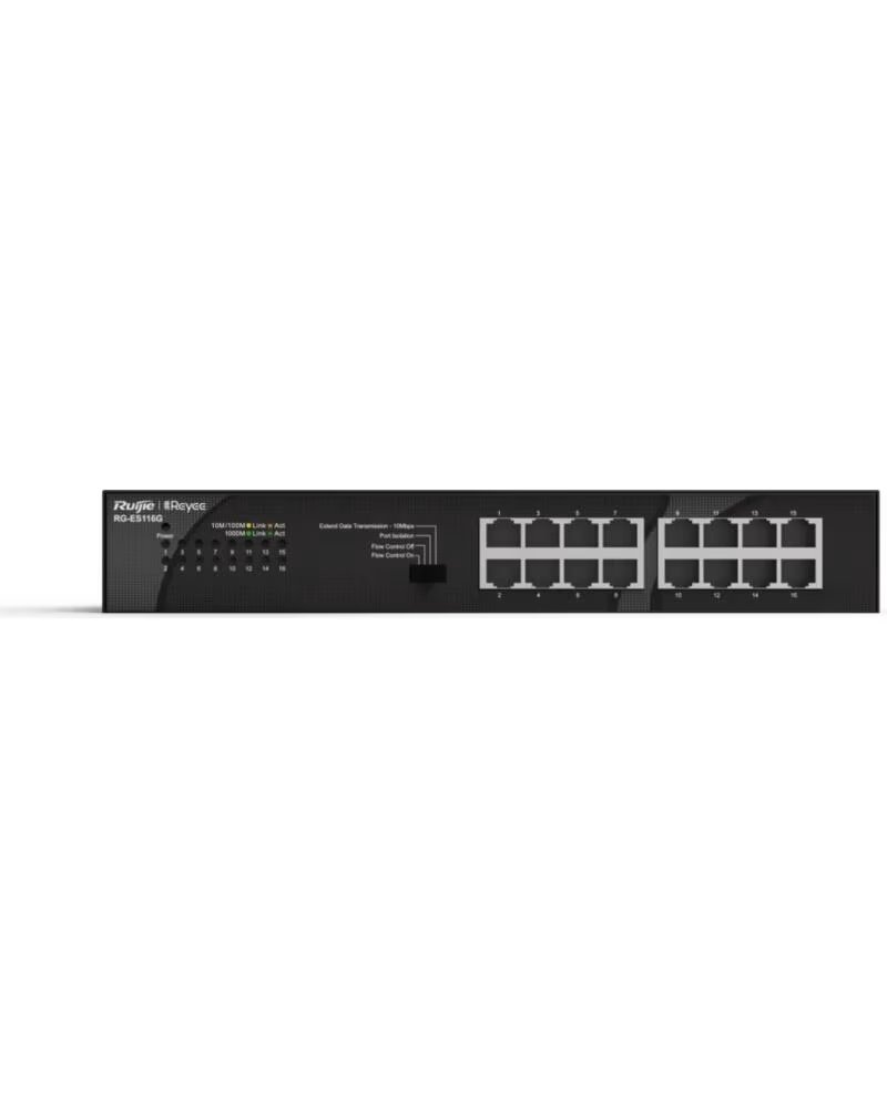 RUIJIE NETWORKS SWITCH RUIJIE REYEE RG-ES116G GIGALAN 16p