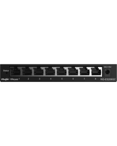 RUIJIE NETWORKS SWITCH RUIJIE REYEE RG-ES208GC GIGALAN 8p CLOUD