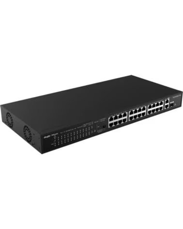 RUIJIE NETWORKS SWITCH RUIJIE REYEE RG-ES126S-P V2 10-100 24p GIGA 2p POE