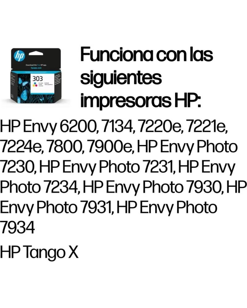 HP TINTA 303 TRICOLOR