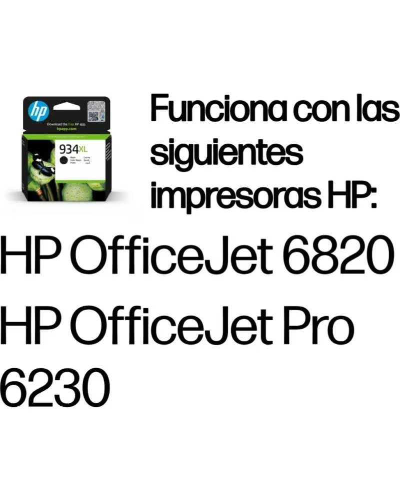 HP TINTA 934XL BLACK