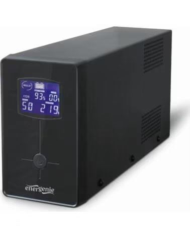 GEMBIRD SAI CON PANTALLA LCD 650 VA BLACK