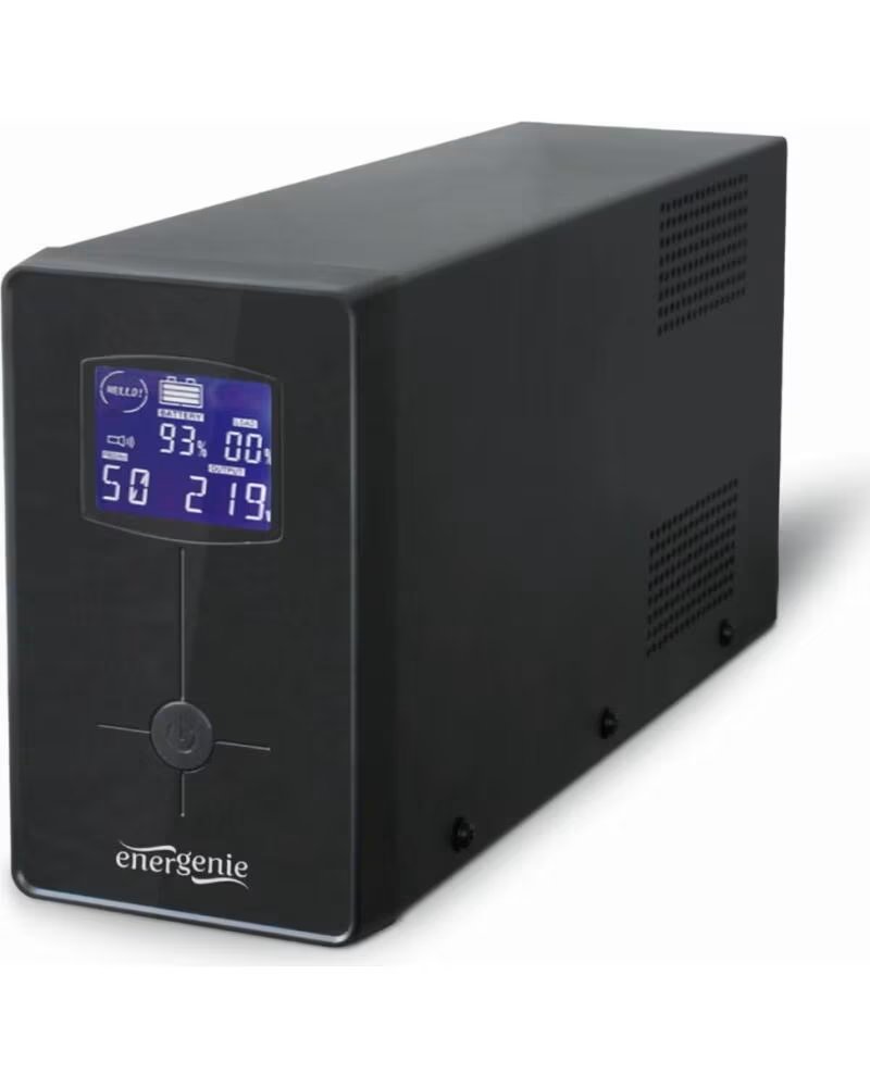 GEMBIRD SAI CON PANTALLA LCD 650 VA BLACK