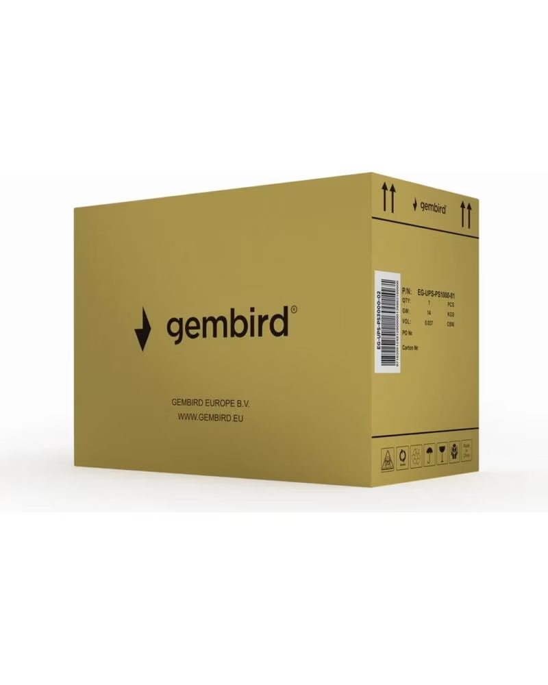 GEMBIRD SAI DE ONDA SENOIDAL PURA DE 3000 VA PANT LCD 3 SALI BLACK