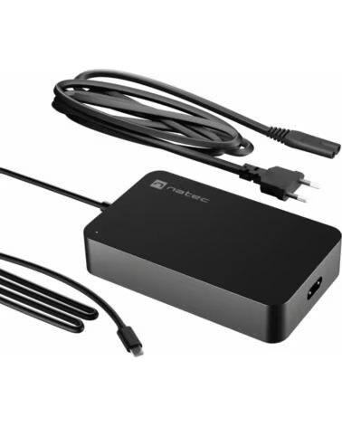 NATEC CARGADOR GRAYLING USB-C 90W PARA PORTATILES - TABLETS