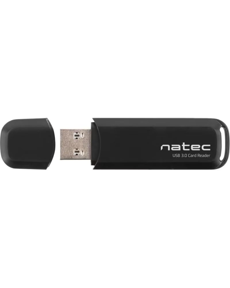 NATEC LECTOR DE TARJETAS USB 3 0 SCARAB 2 SD-MICRO SD BLACK