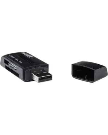 NATEC LECTOR DE TARJETAS MINI ANT 3 SDHC MMC M2 MICROSD USB BLACK