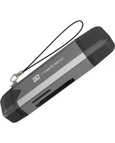 NATEC LECTOR DE TARJETAS SCARAB 3 USB 3 1 GEN 1 USB-A USB-C