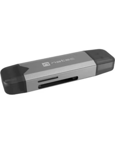 NATEC LECTOR DE TARJETAS SCARAB 3 USB 3 1 GEN 1 USB-A USB-C