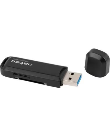 NATEC LECTOR DE TARJETAS USB 3 0 SCARAB 2 SD-MICRO SD BLACK