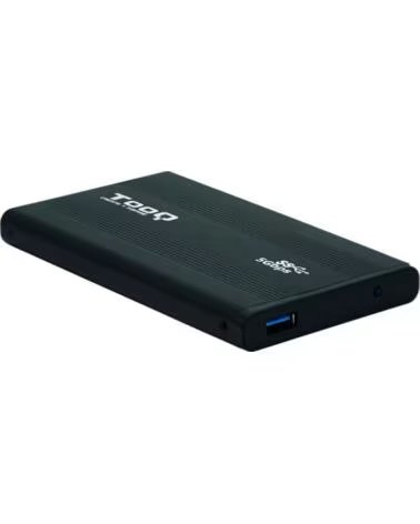 TOOQ CARCASA HDD TQE-2524B 2 5 9 5 MM SATA USB 3 0 BLACK