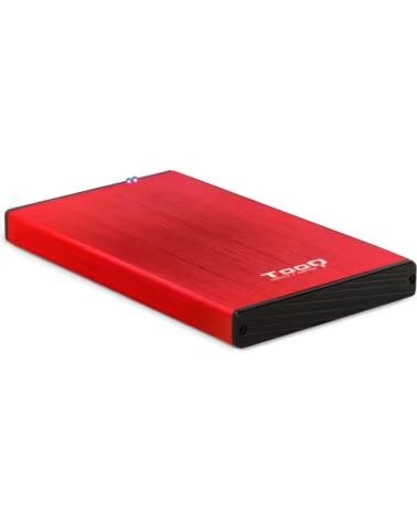 TOOQ CARCASA HDD TQE-2527R 2 5 9 5 MM SATA USB 3 0-3 1 RED