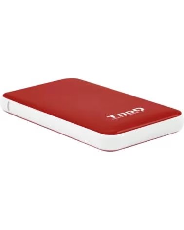 TOOQ CARCASA HDD TQE-2528R 2 5 9 5 MM SATA USB 3 1 GEN1 RED