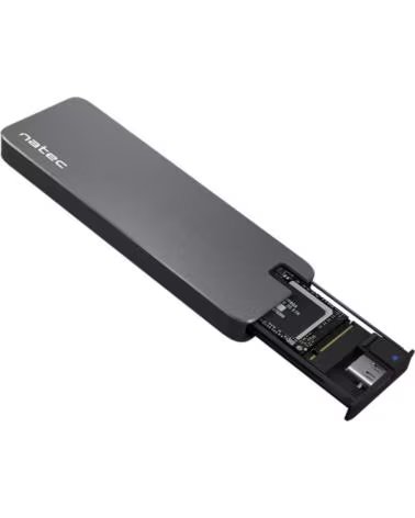 NATEC CARCASA HDD RHINO NKZ-1953 M 2 ALUMINIO