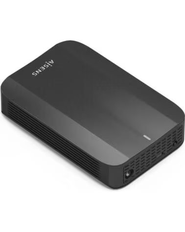 AISENS CAJA EXTERNA 3 5 SATA A USB-C USB3 1 GEN1 BLACK