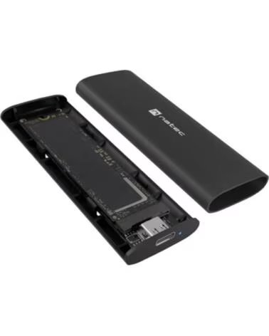 NATEC CARCASA HDD RHINO NKZ-2286 M 2 ALUMINIO